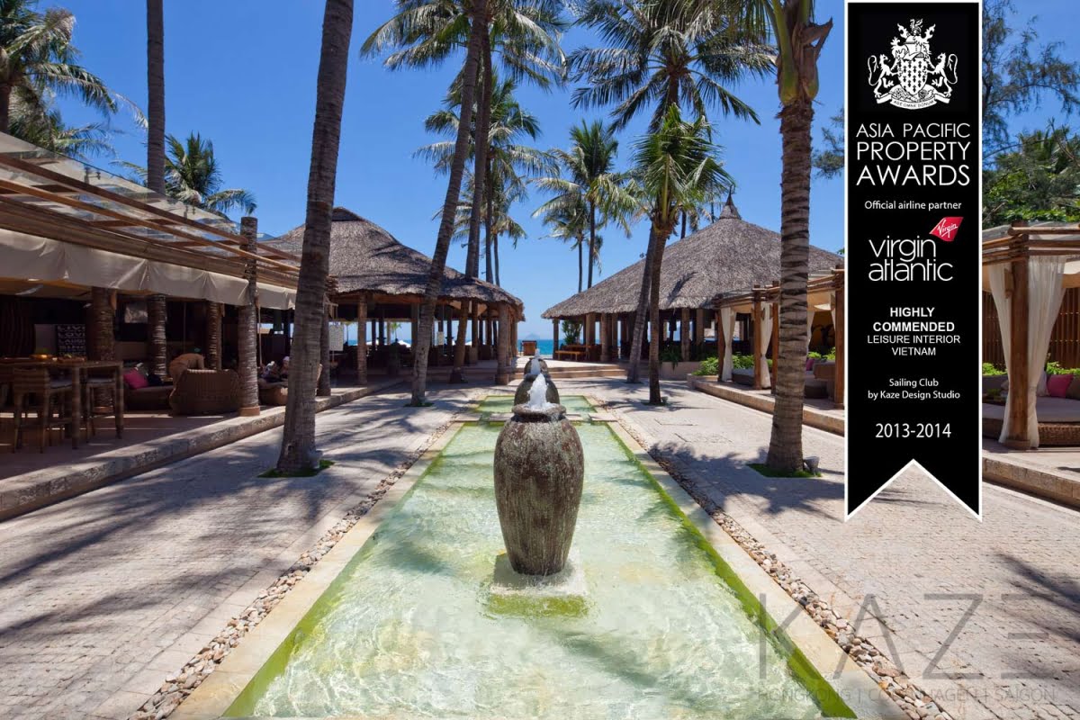 nhận giải thưởng Asia Pacific Property Awards cho hạng mục Leisure Interior cho dự án Sailing Club Nha Trang năm 2016
