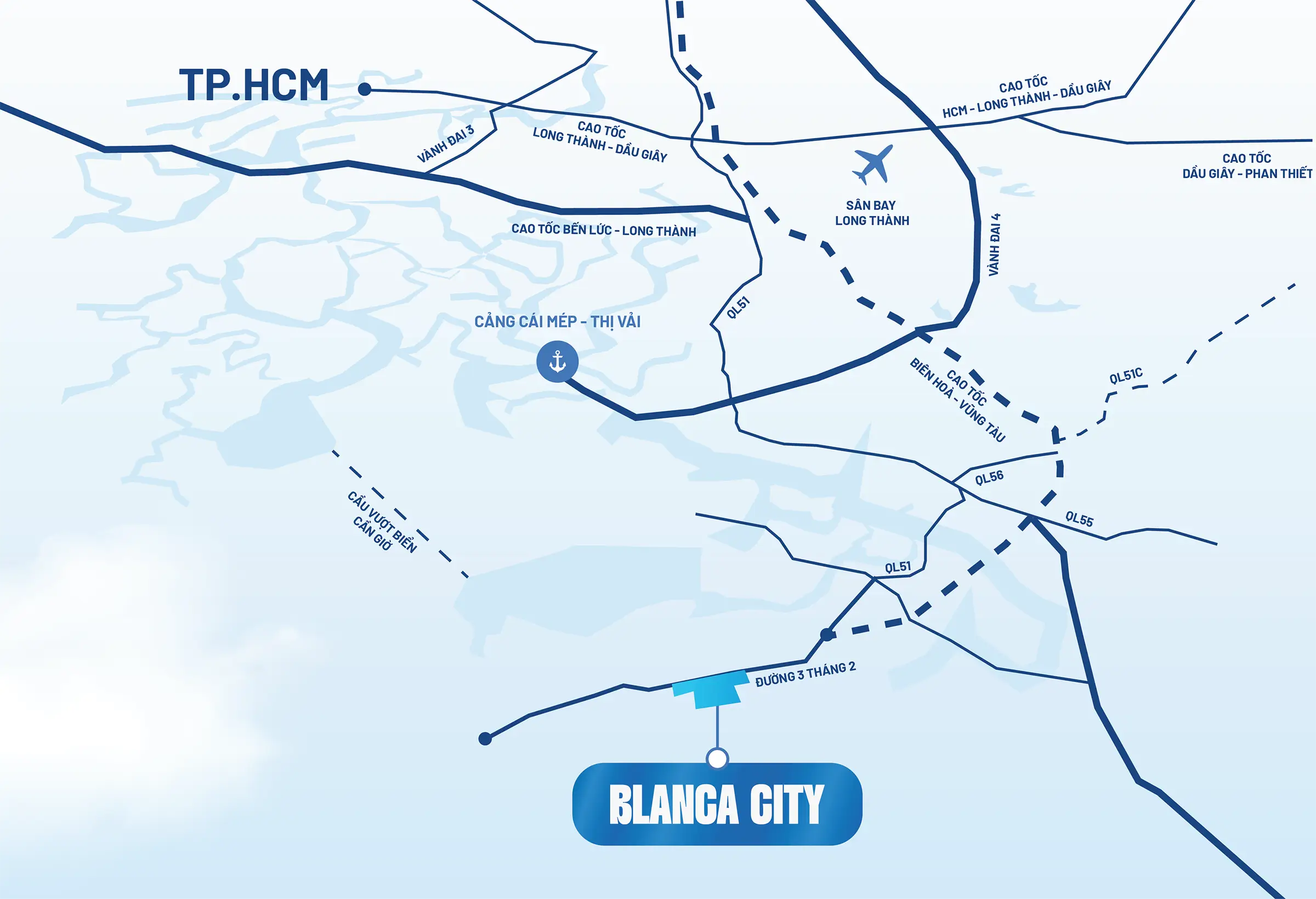 Bản đồ mặt bằng tổng thể Blanca City, Bãi Sau, Vũng Tàu
