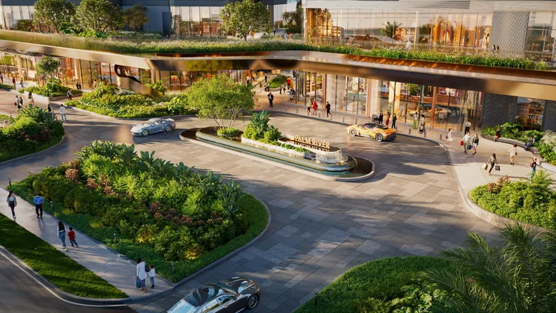 Phối cảnh tiện ích và cảnh quan Palm River