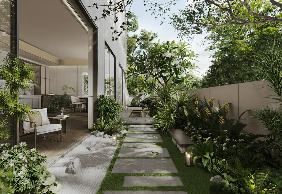Biệt thự đơn lập SOLA The Global City — không gian mở kết nối
