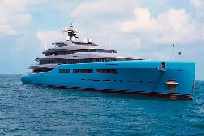 Siêu du thuyền 150 triệu USD của ông chủ Tottenham ghé thăm đảo Phú Quốc