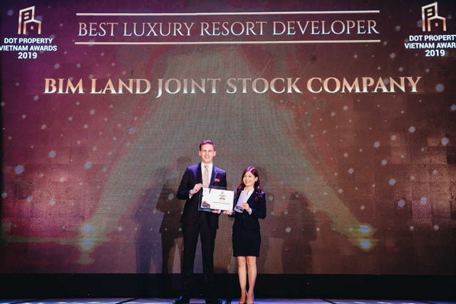 BIM Land tiếp tục nhận giải thưởng danh giá trong lĩnh vực BĐS cao cấp