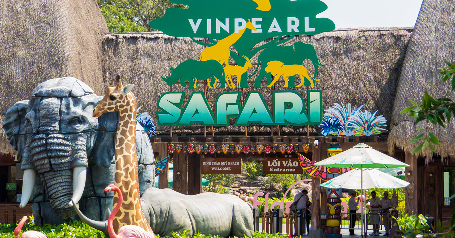 Vinpearl Safari Phú Quốc (vườn thú bán hoang dã đầu tiên của Việt Nam)