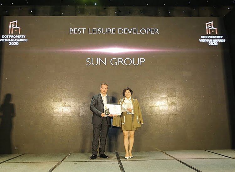 Dot Property vinh danh Sun Group là “Nhà phát triển công trình vui chơi giải trí tốt nhất Việt Nam 2020”