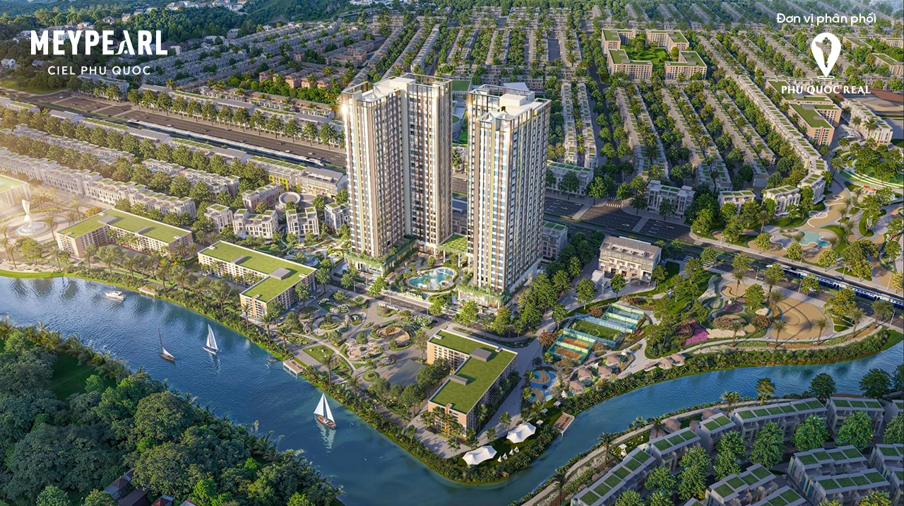 Phối cảnh tổng thể căn hộ Ciel Phú Quốc