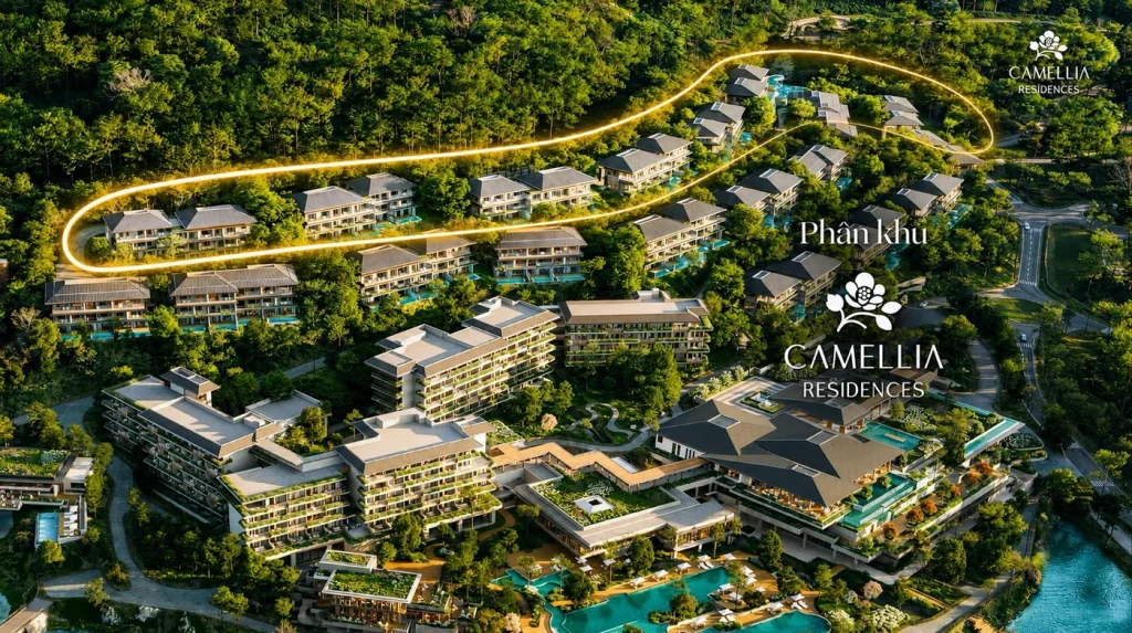 Phân khu Camellia Residences Thanh Xuan Valley - sản phẩm cao cấp của BIM Land