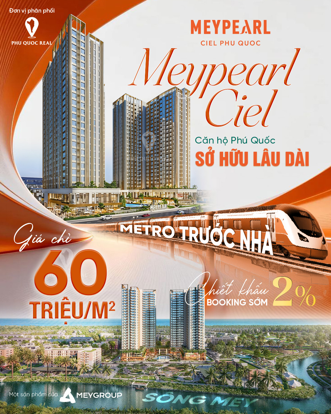 Chính thức nhận Booking Meypearl Ciel - Giá chỉ từ 60 triệu/m2