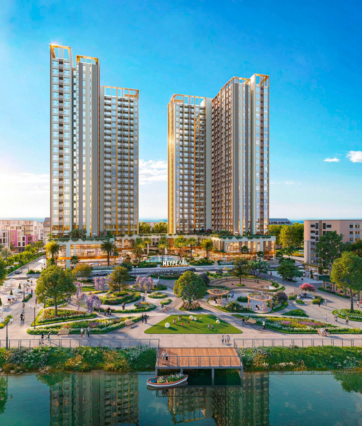 Phối cảnh tổng thể Dự án Meypearl Ciel Phú Quốc