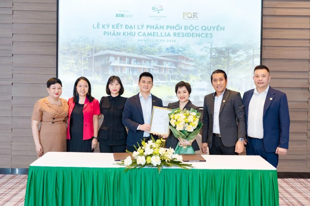PQR chính thức phân phối độc quyền phân khu Camellia Residences tại Thanh Xuan Valley