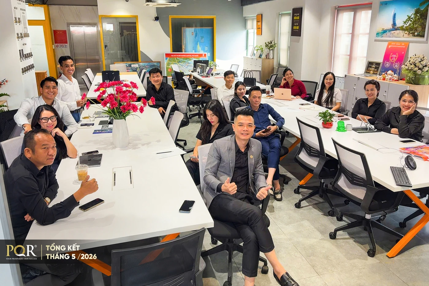 Đầu cầu Trung tâm PQR.PQ tham dự Tổng kết kinh doanh tháng 5/2026