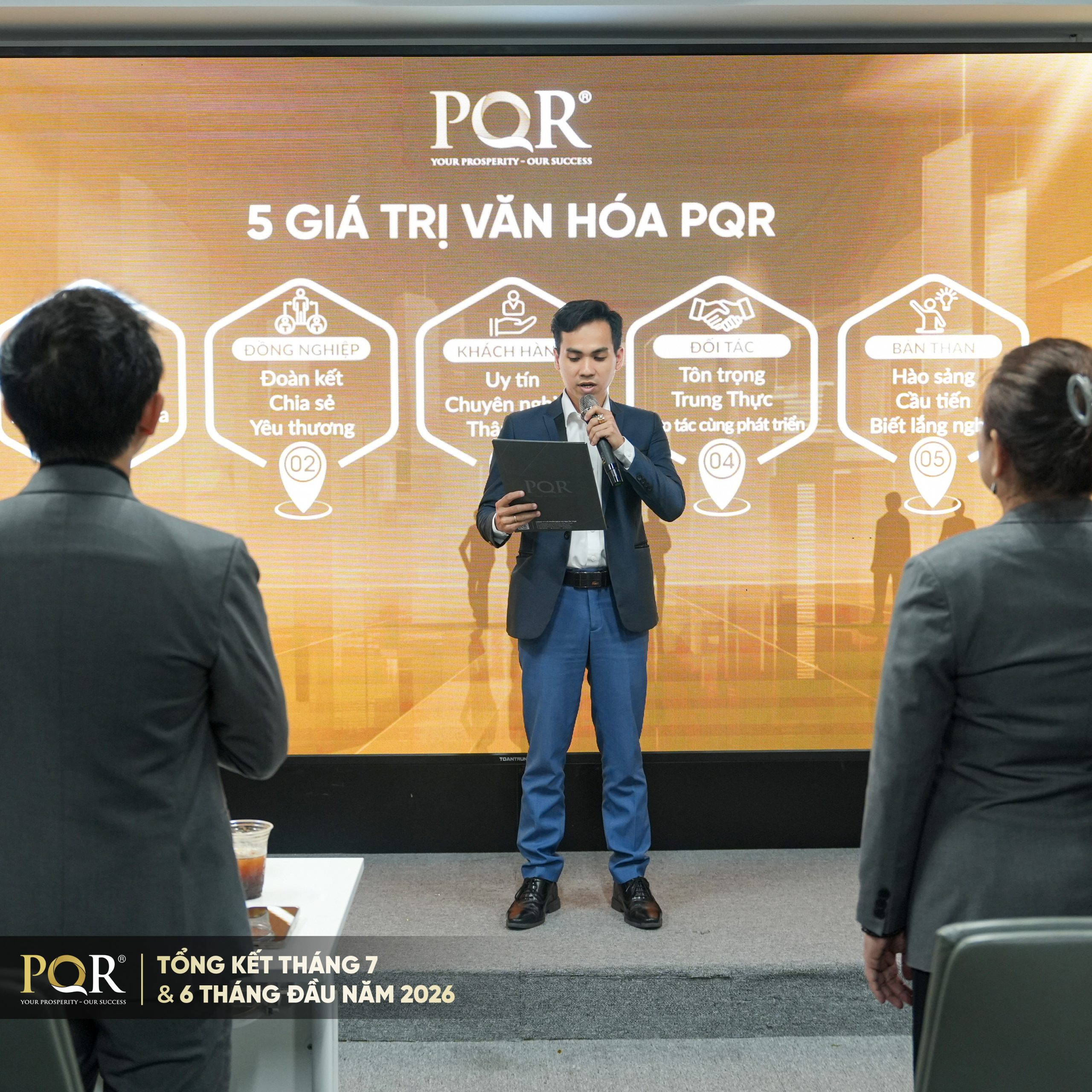 Đọc Tuyên ngôn PQR và ôn lại 5 giá trị văn hóa cốt lõi