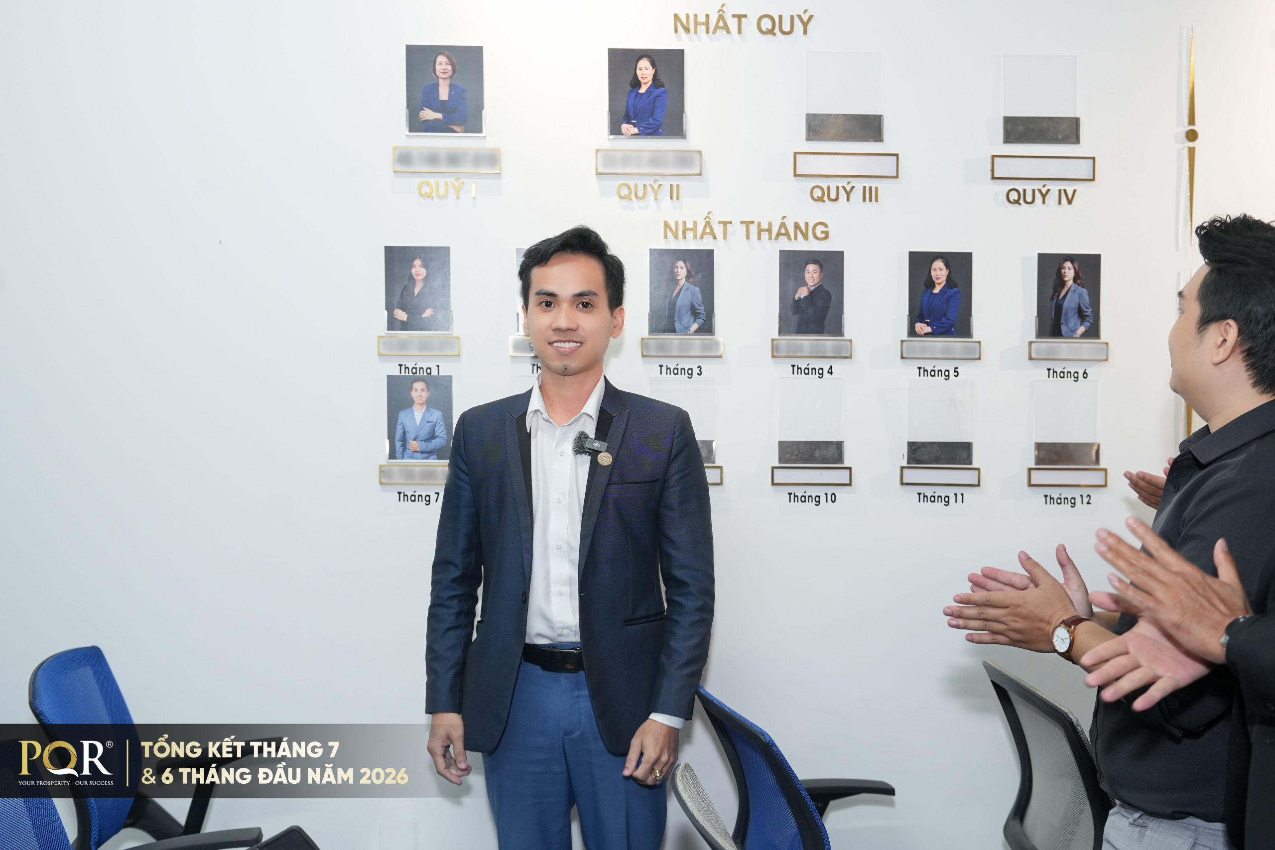 Gắn tên chiến binh xuất sắc lên Bảng Vàng PQR