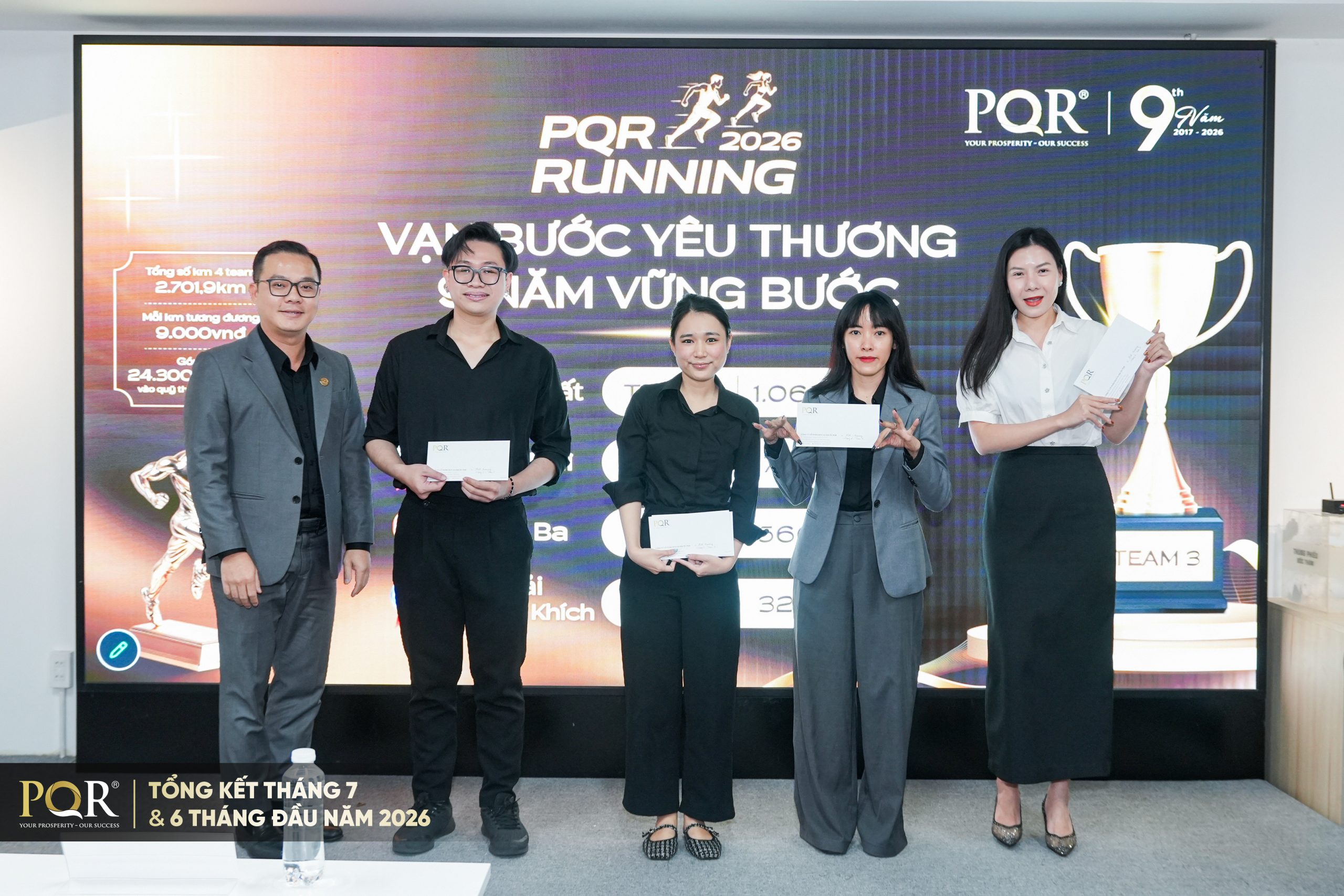 Trao giải PQR Running 2026 -