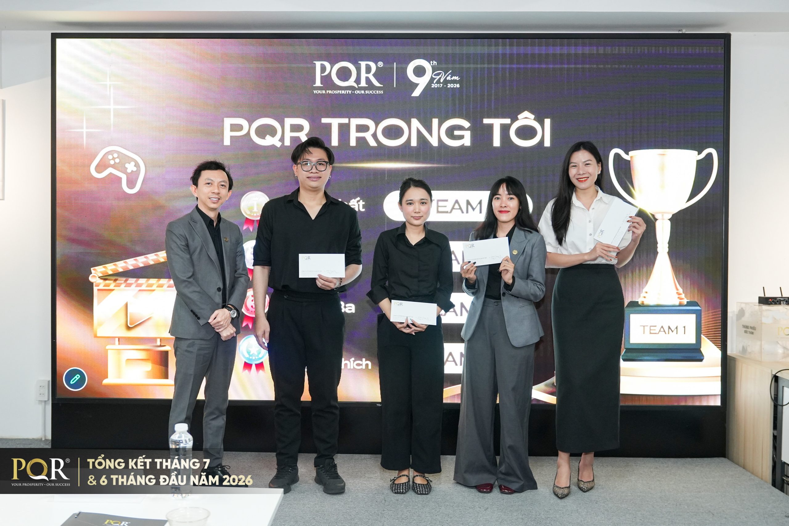 Trao giải PQR Trong Tôi