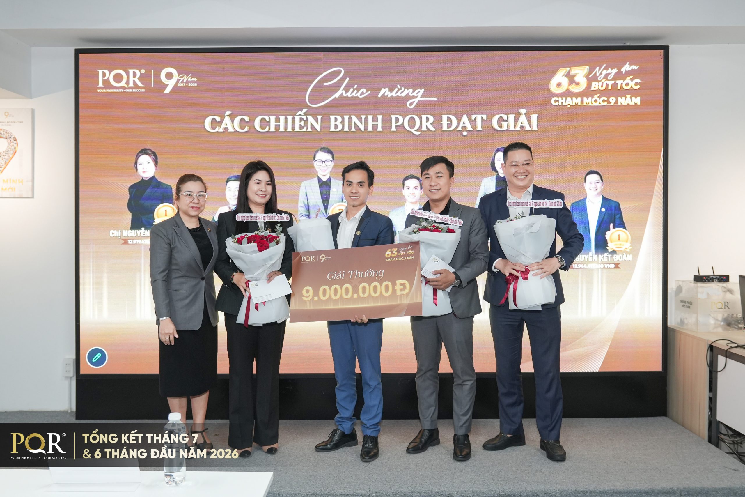 Chúc mừng chiến binh đầu cầu TP.HCM hoàn thành xuất sắc chiến dịch 63 ngày đêm bứt tốc - chạm mốc 9 năm