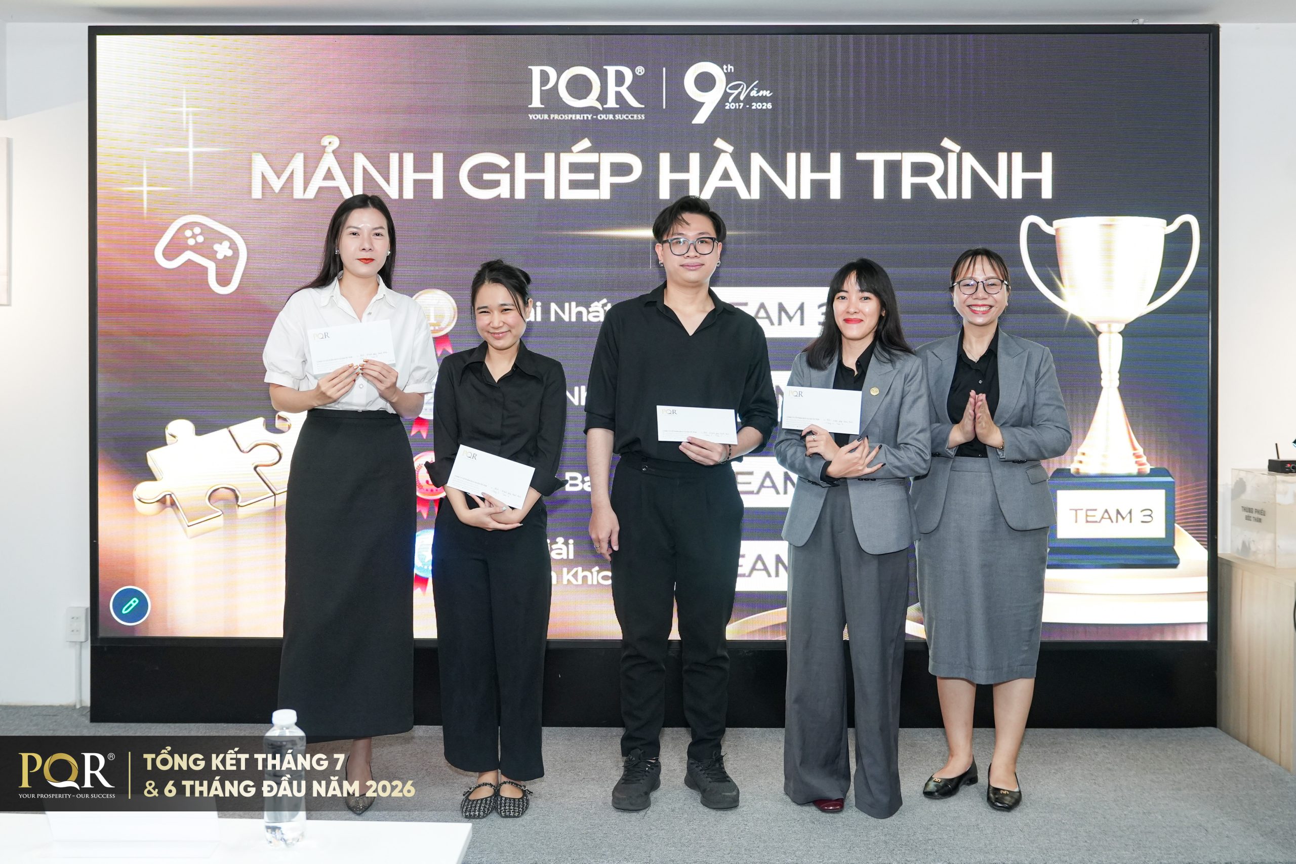 Trao giải Mảnh ghép hành trình - Team 3