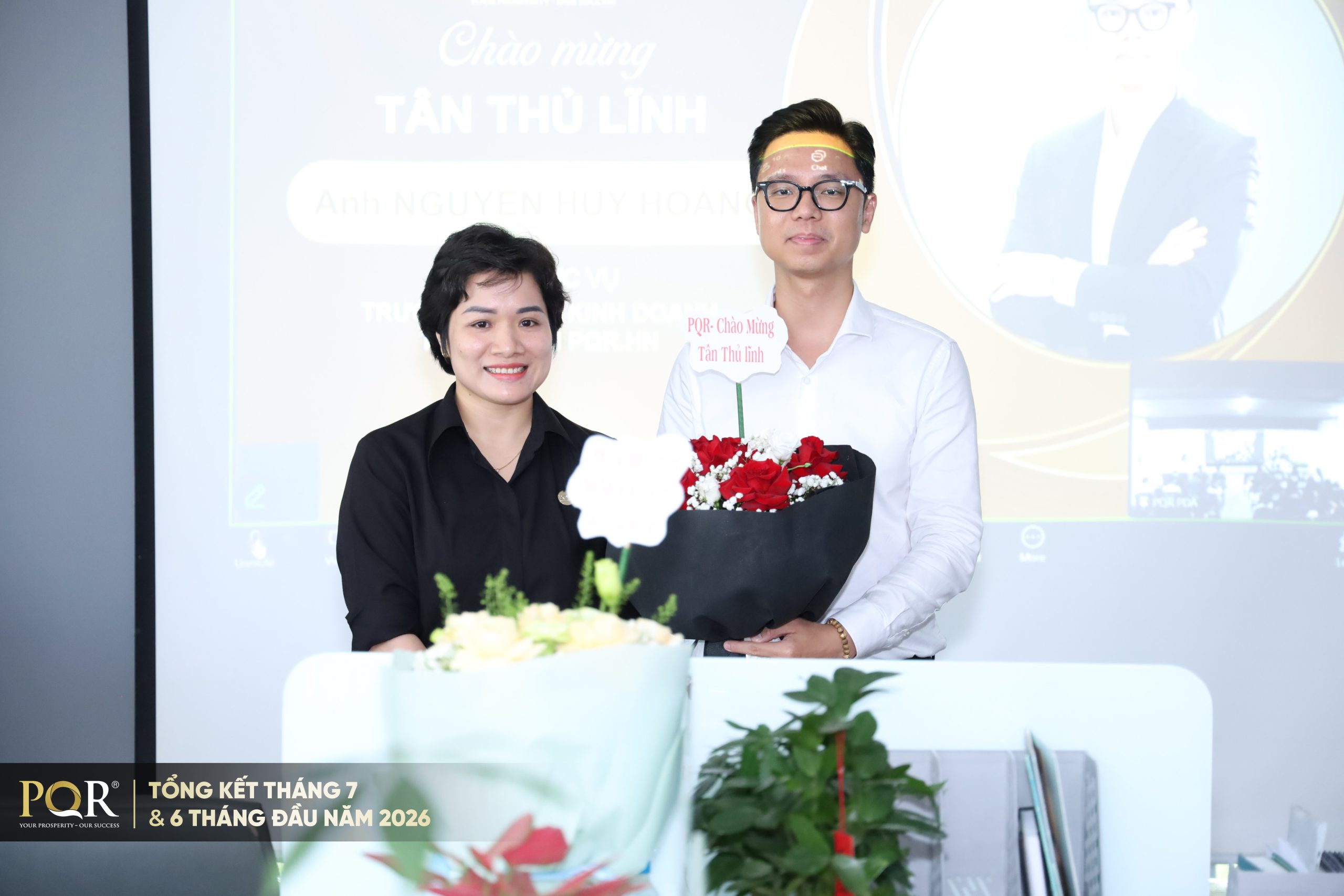 Chúc mừng Tân Thủ lĩnh anh Nguyễn Huy Hoàng - Trưởng phòng Kinh doanh, Trung tâm PQR.HN