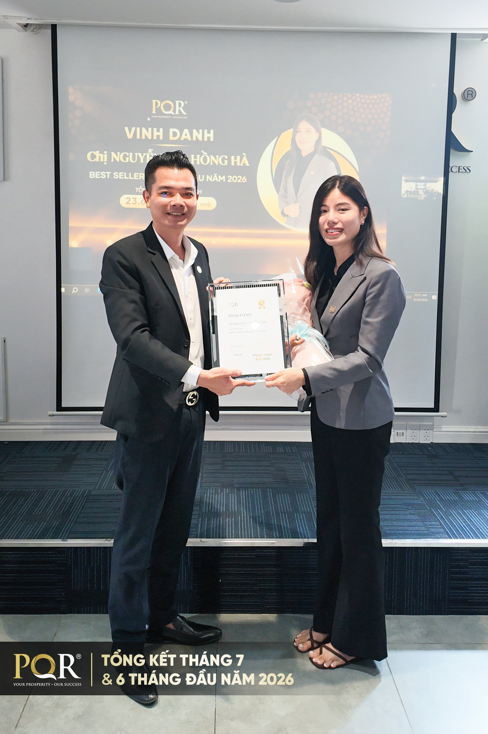Vinh danh Chị Nguyễn Thị Hồng Hà - Best Seller 6 tháng đầu năm 2026